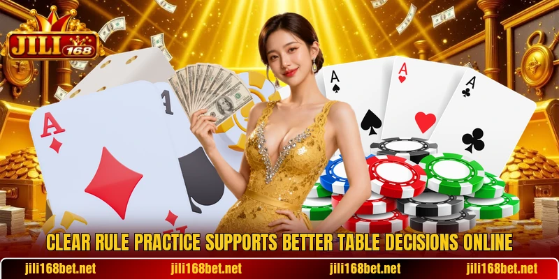 Clear rule practice supports better table decisions online Clear rule practice supports better table decisions online
