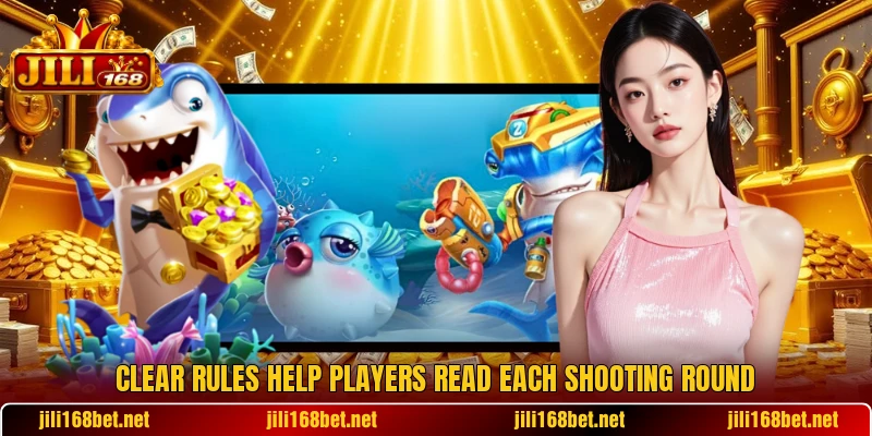 Clear rules help players read each shooting round Clear rules help players read each shooting round