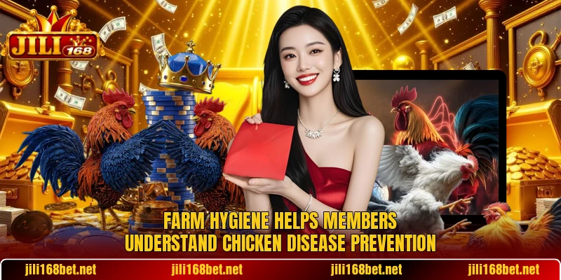 Farm hygiene helps members understand chicken disease prevention Farm hygiene helps members understand chicken disease prevention
