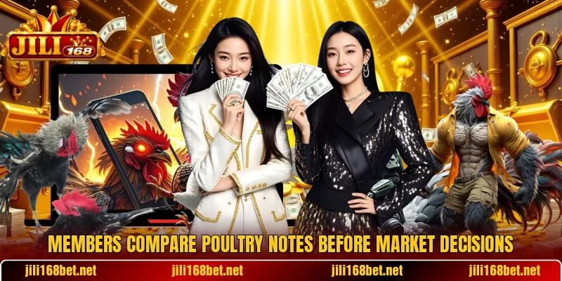 Members compare poultry notes before market decisions Members compare poultry notes before market decisions