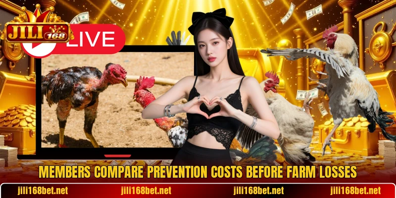 Members compare prevention costs before farm losses Members compare prevention costs before farm losses