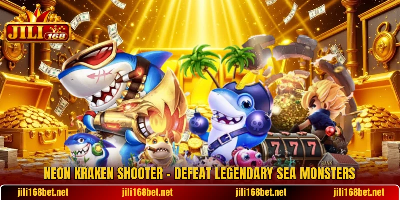 Neon Kraken Shooter β Defeat Legendary Sea Monsters