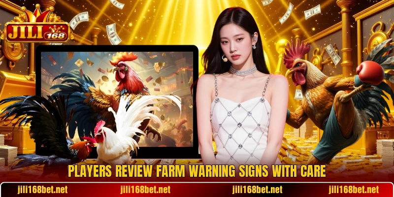 Players review farm warning signs with care Players review farm warning signs with care