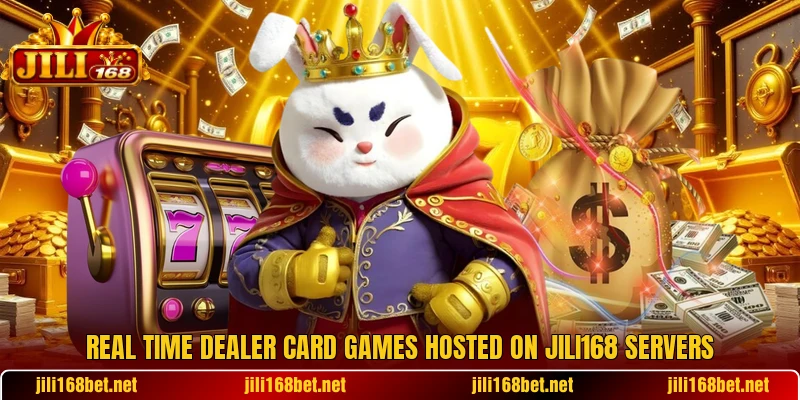 Real time dealer card games hosted on JILI168 servers