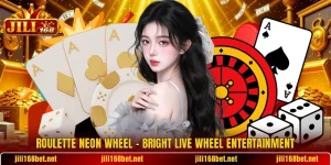 Roulette Neon Wheel – Bright Live Wheel Entertainment