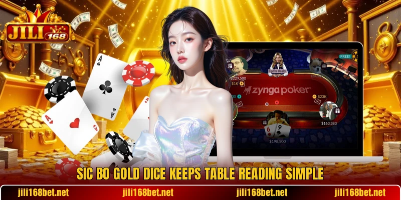 Sic Bo Gold Dice keeps table reading simple Sic Bo Gold Dice keeps table reading simple