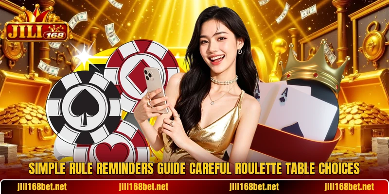 Simple rule reminders guide careful roulette table choices Simple rule reminders guide careful roulette table choices