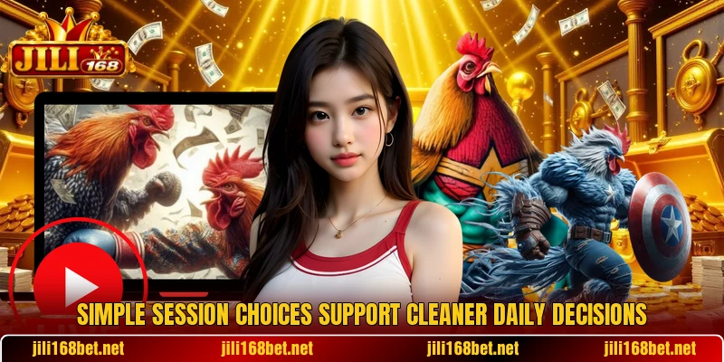Simple session choices support cleaner daily decisions Simple session choices support cleaner daily decisions