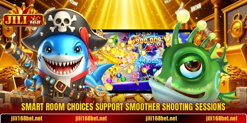Smart room choices support smoother shooting sessions Smart room choices support smoother shooting sessions