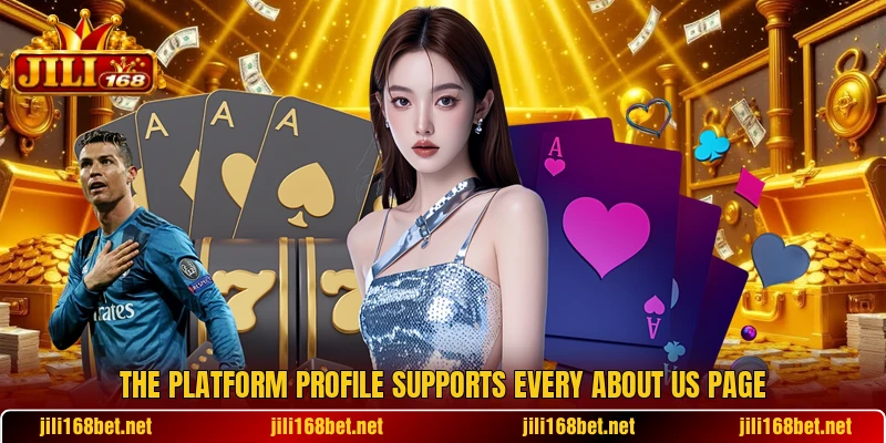 The platform profile supports every about us page The platform profile supports every about us page